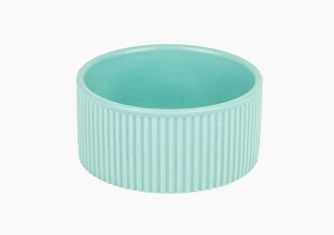 Jardin Ribbed Pet Bowl Collection