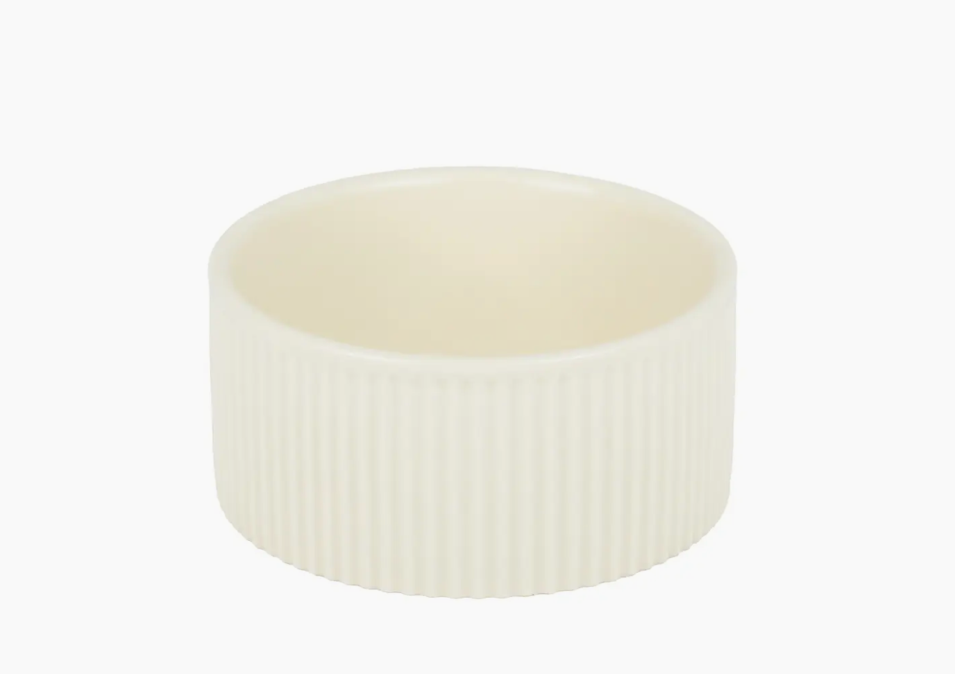 Jardin Ribbed Pet Bowl Collection
