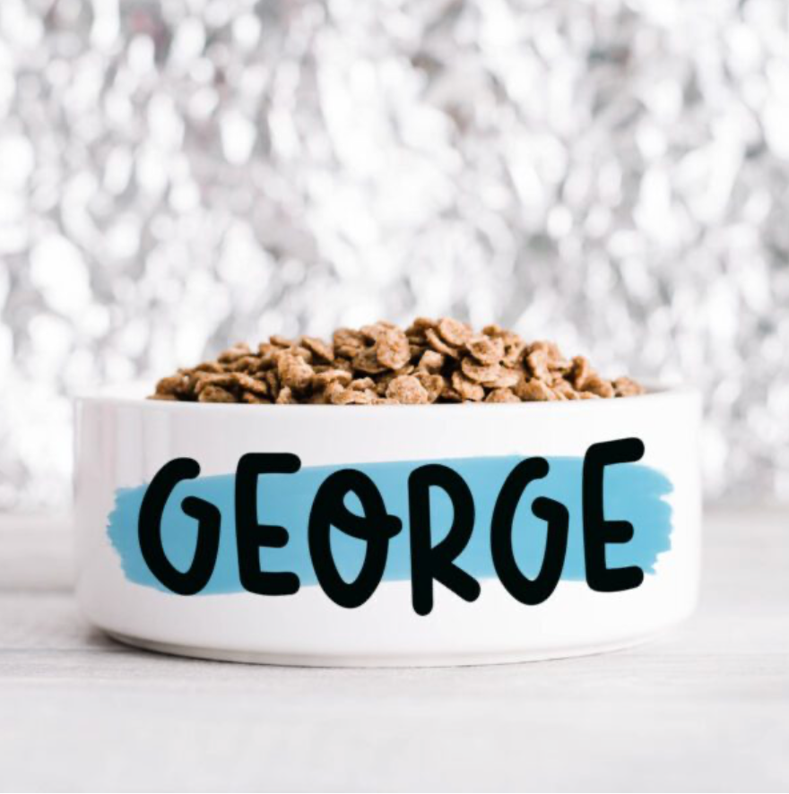 Custom Cat Bowl
