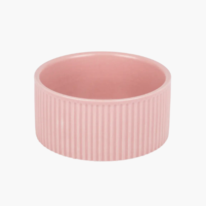 Jardin Ribbed Pet Bowl Collection