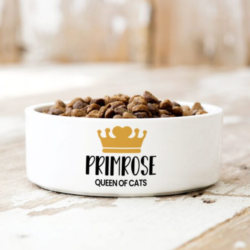 Custom Cat Bowl